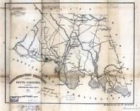 Marlborough District 1825, South Carolina State Atlas 1825 Surveyed 1817 to 1821 aka Mills's Atlas